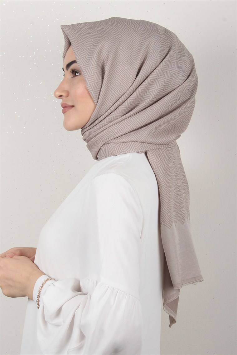 Simerya Şal 1376-10 Vizon