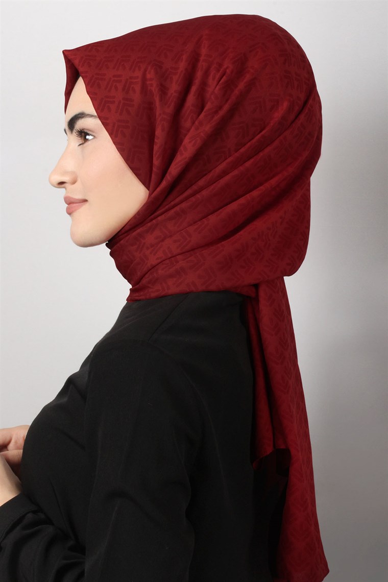 Simerya Şal 1378-10 Kırmızı