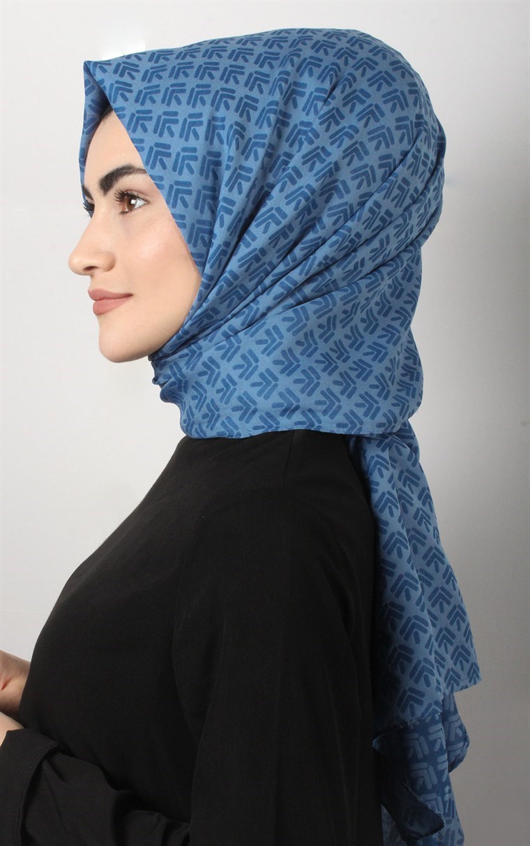 Simerya Şal 1378-2 Mavi