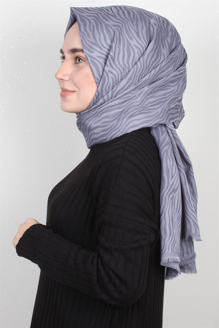 Simerya Şal 1384-14 Gri