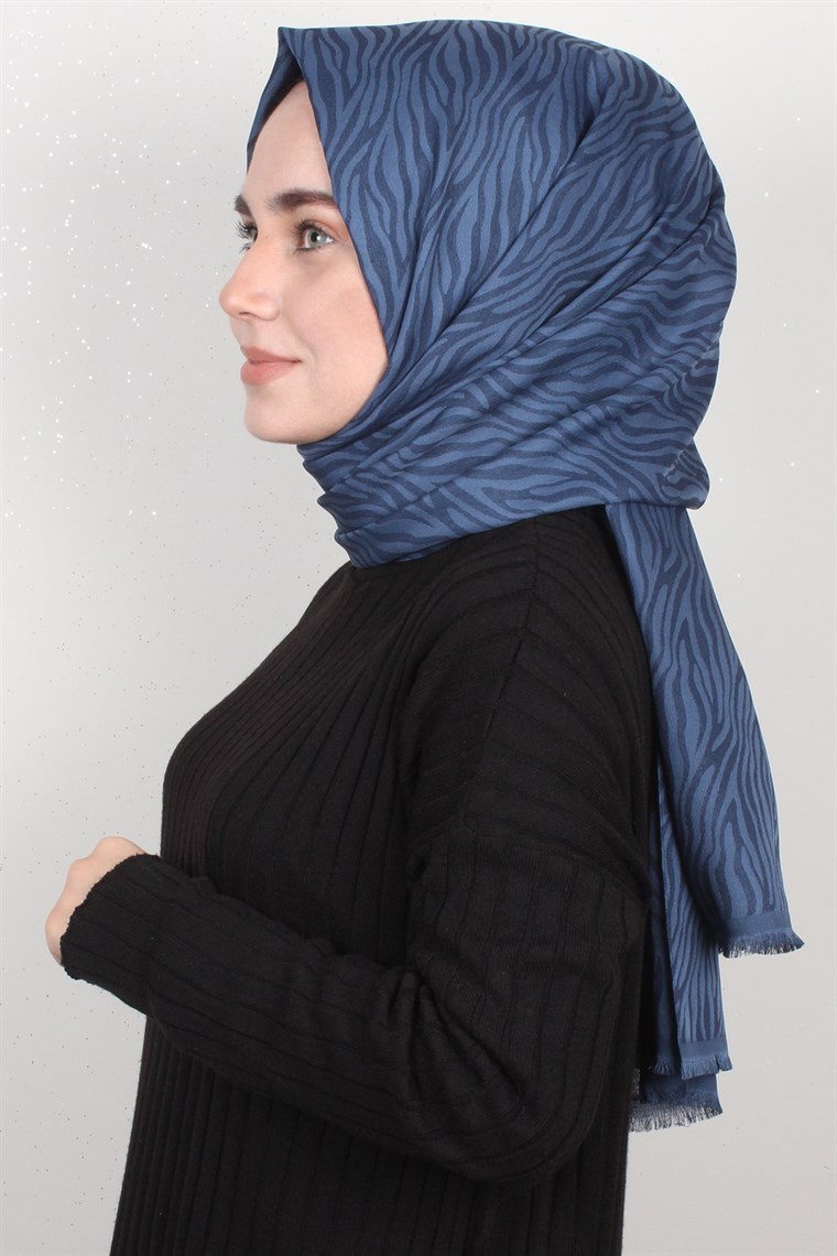 Simerya Şal 1384-20 İndigo