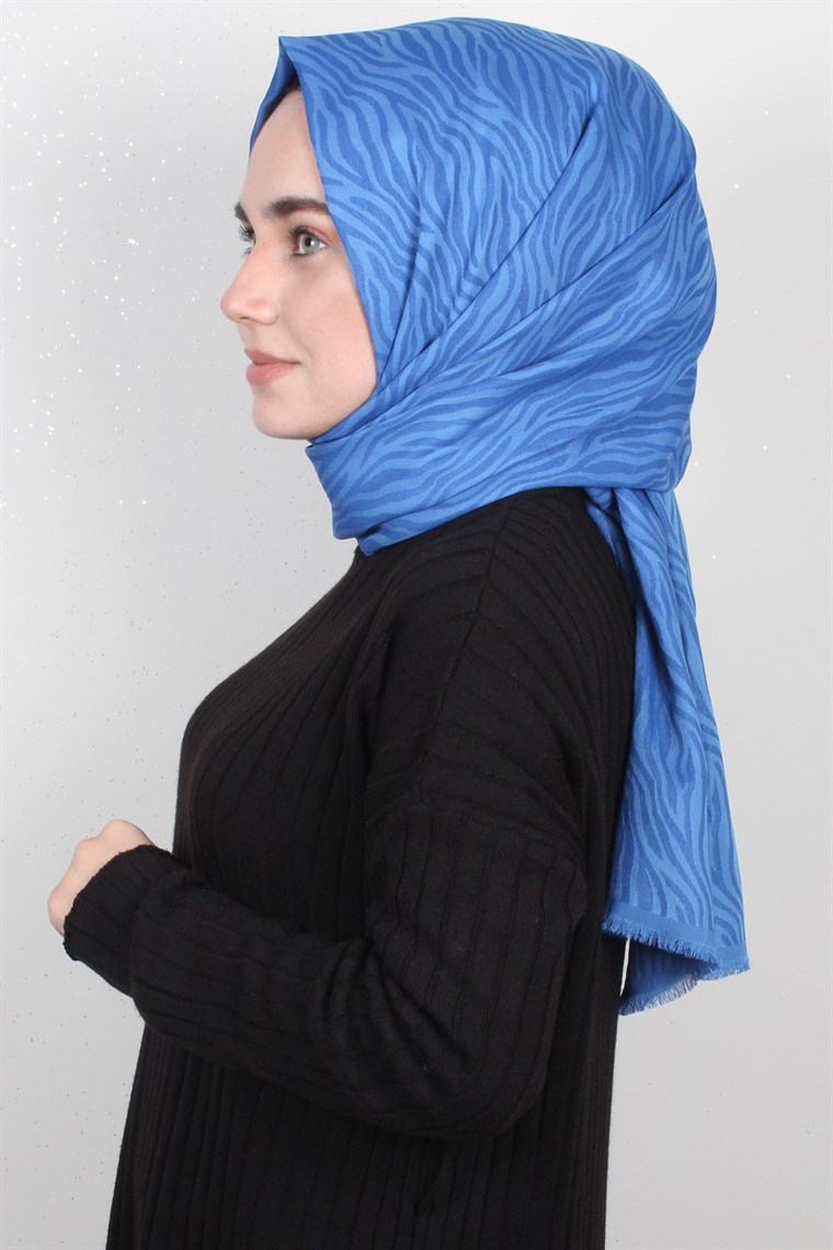 Simerya Şal 1384-24 Mavi