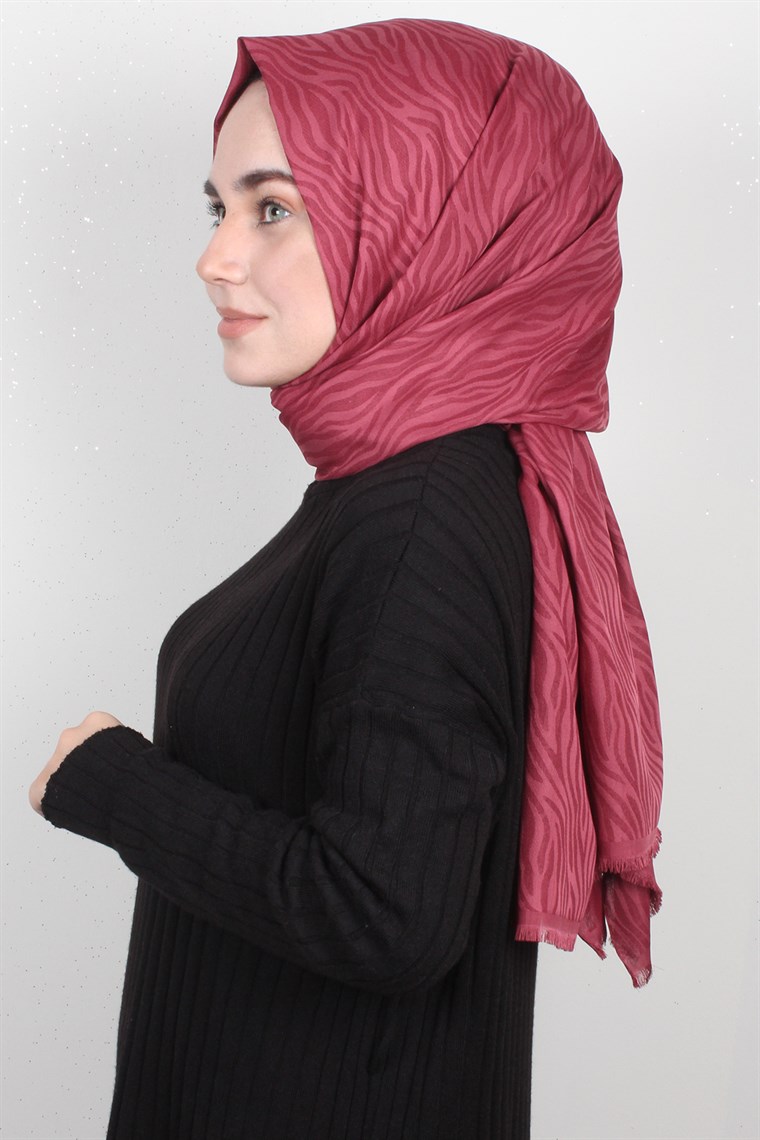 Simerya Şal 1384-25 Koyu Pembe