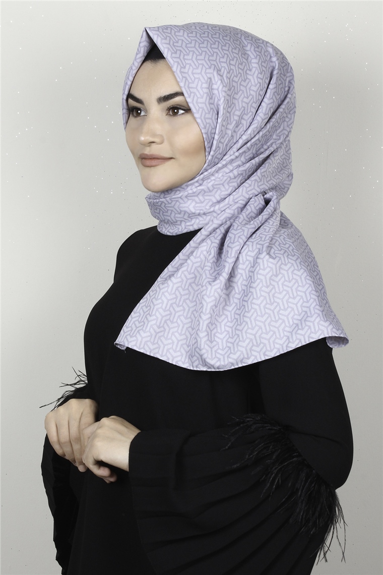 Simerya Şal 1389-4 Buz Mavisi