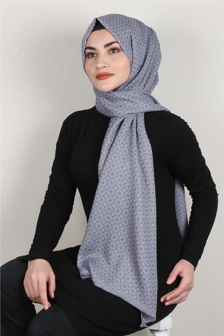 Simerya Şal 1392-16 Gri