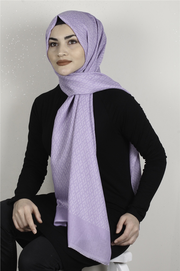 Simerya Şal 1393-9 Lila