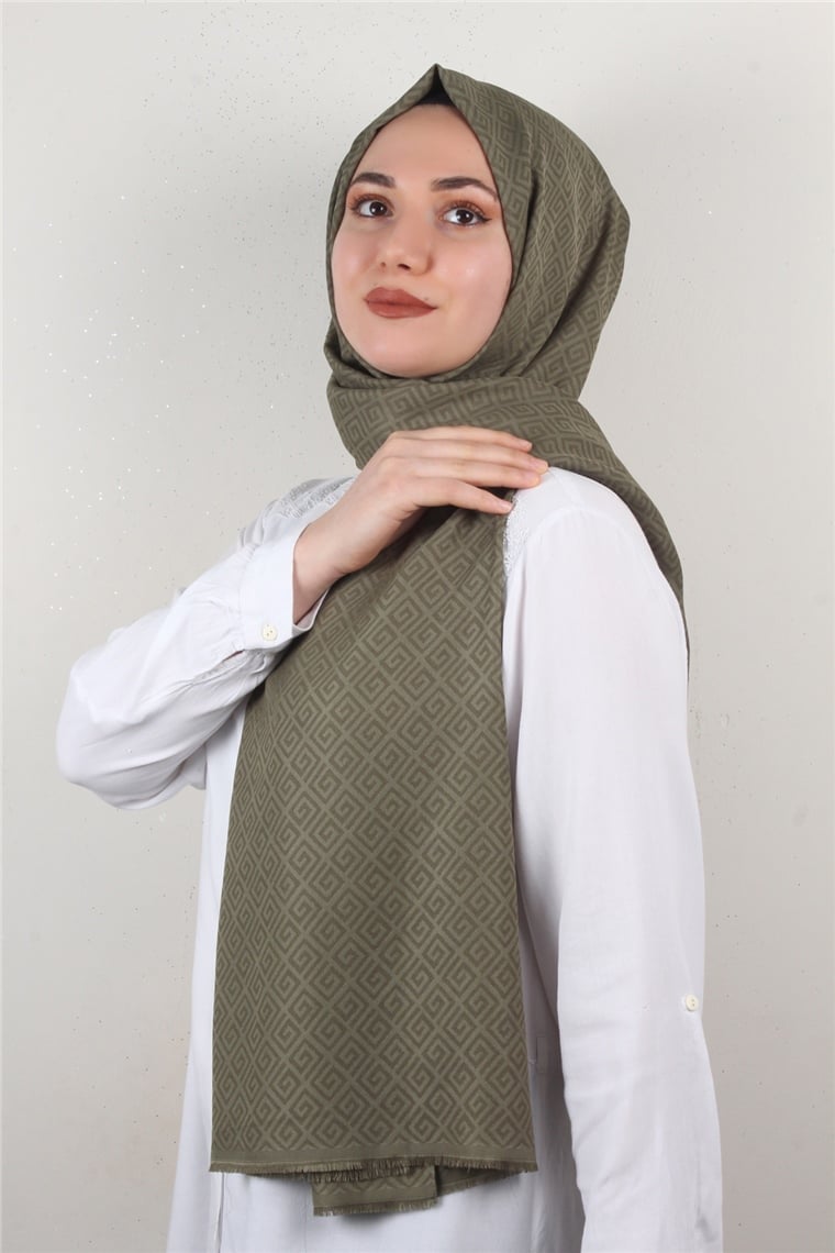 Simerya Şal 1394-14 Haki