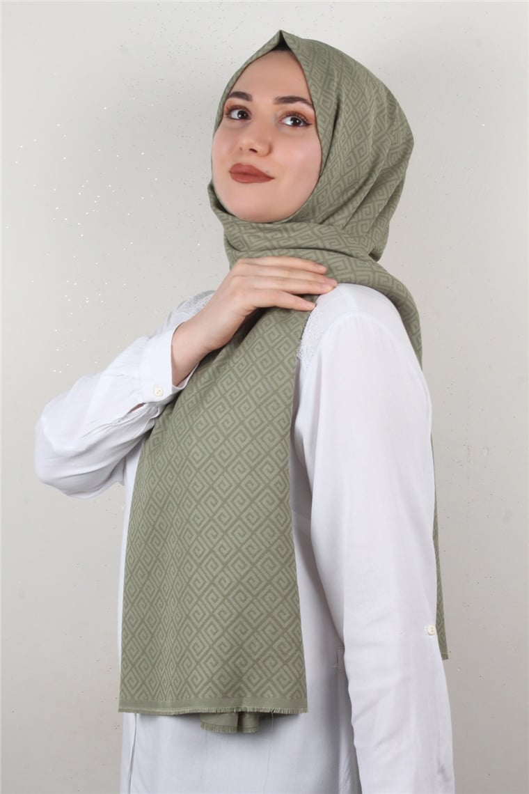 Simerya Şal 1394-16 Mint Yeşili