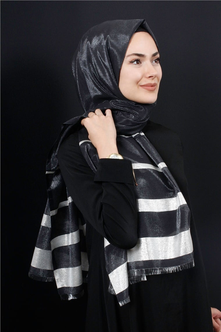 Simli Elagance Şal 134-2