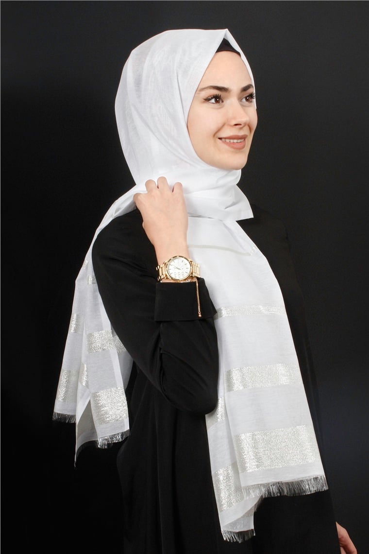 Simli Elagance Şal 134-7