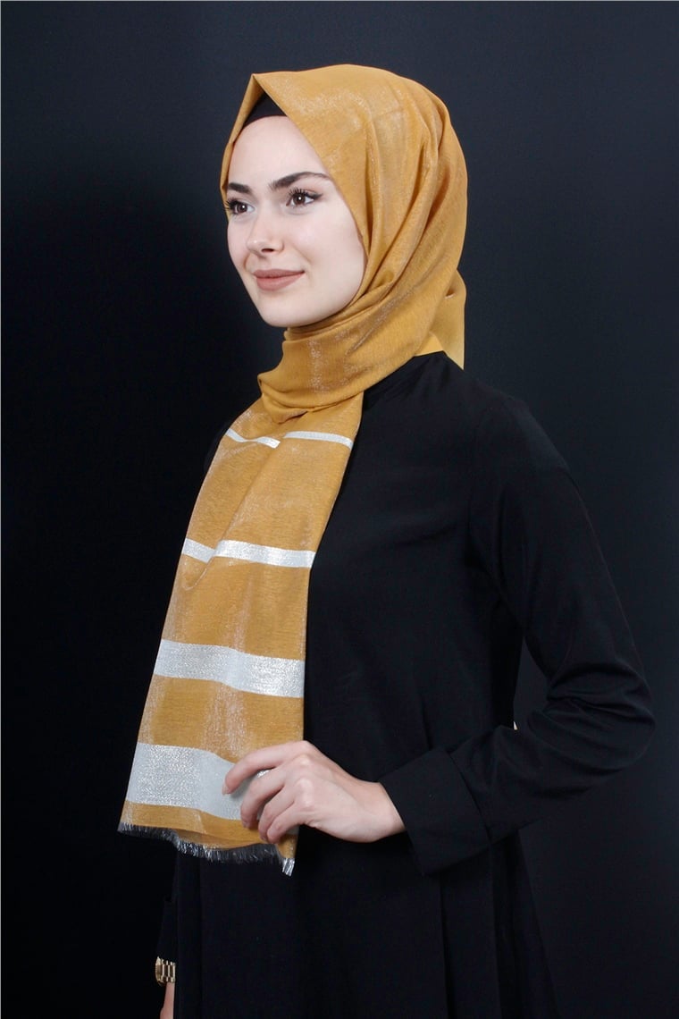 Simli Elagance Şal 134-9