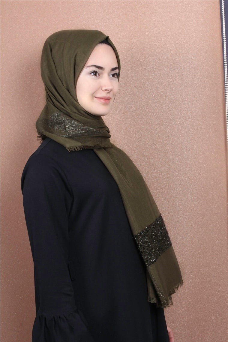 Simli Pamuk Şal 504-5