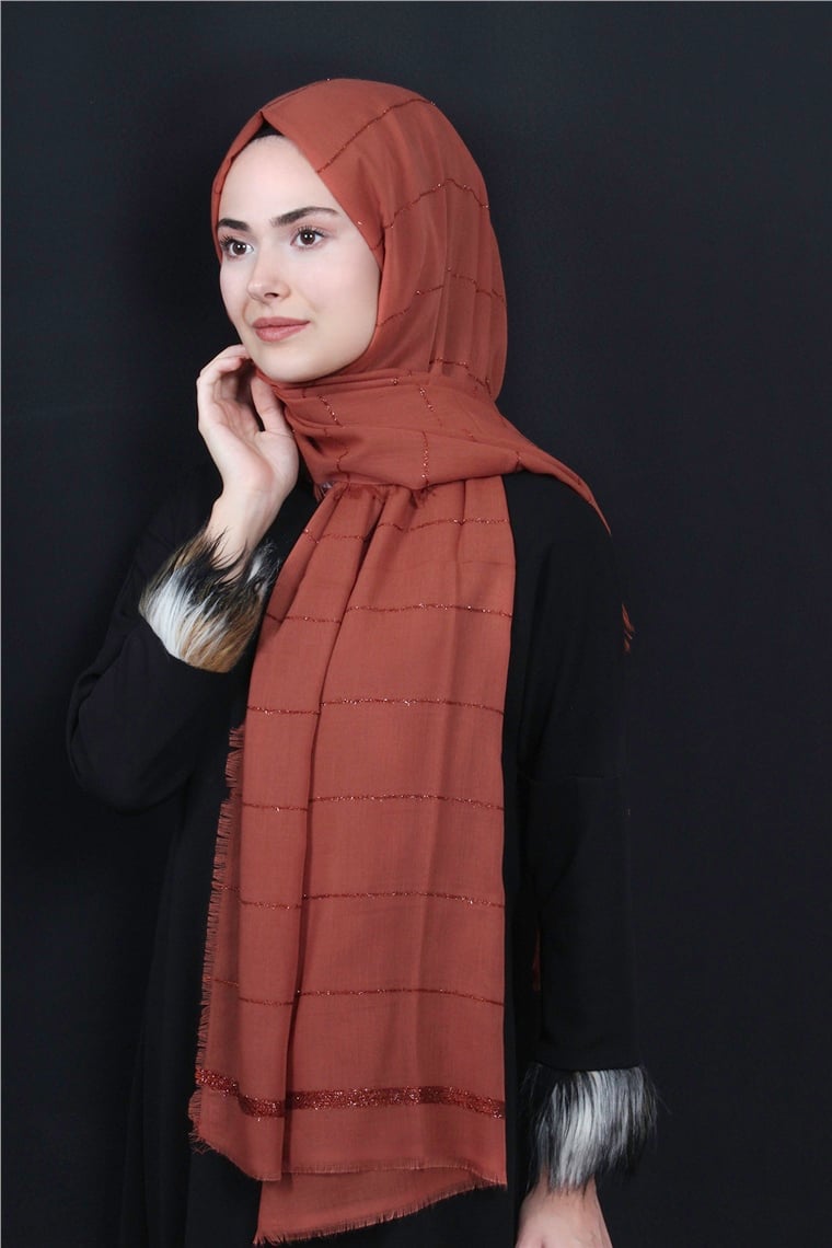 Simli Pamuk Şal 505-10