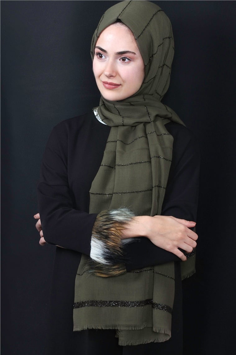 Simli Pamuk Şal 505-13