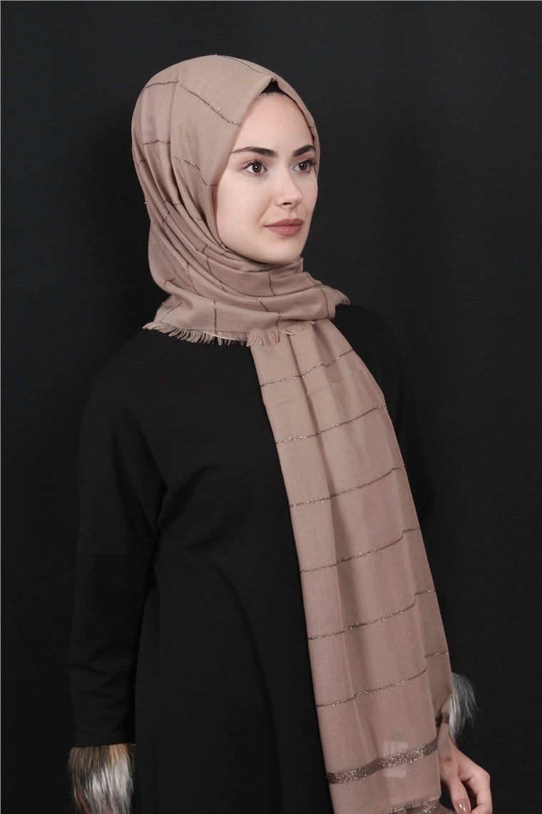 Simli Pamuk Şal 505-8