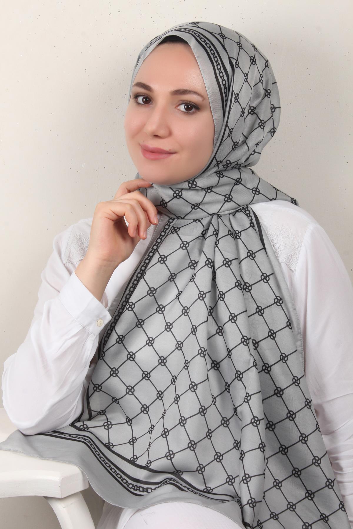 Soft Touch Şal 2764-14 Gri