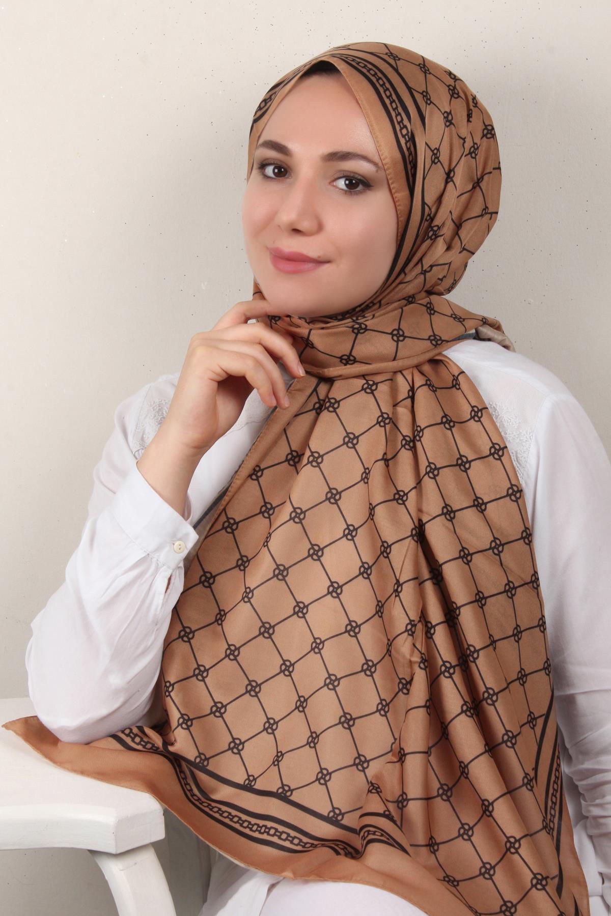 Soft Touch Şal 2764-4 Karamel