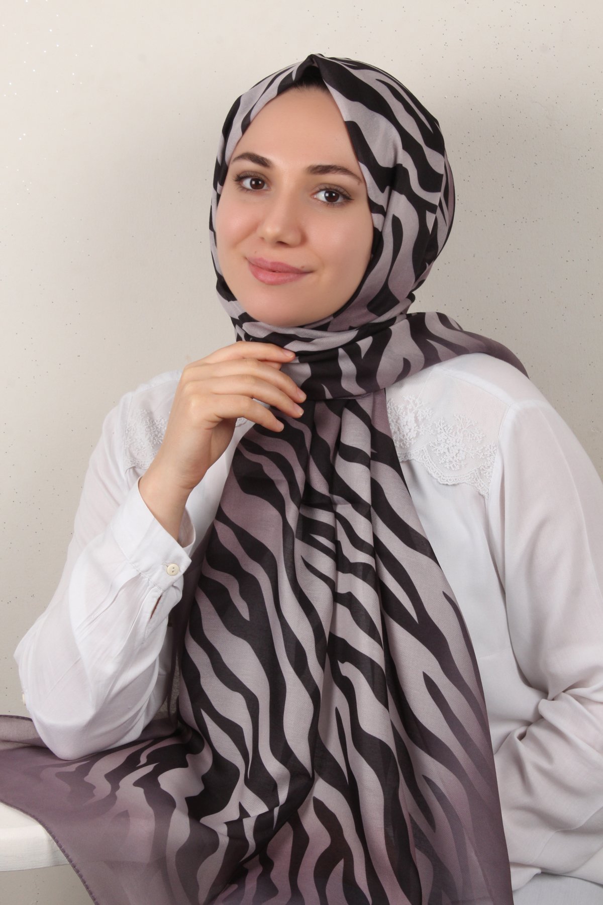 Soft Touch Şal 2773-2 Vizon