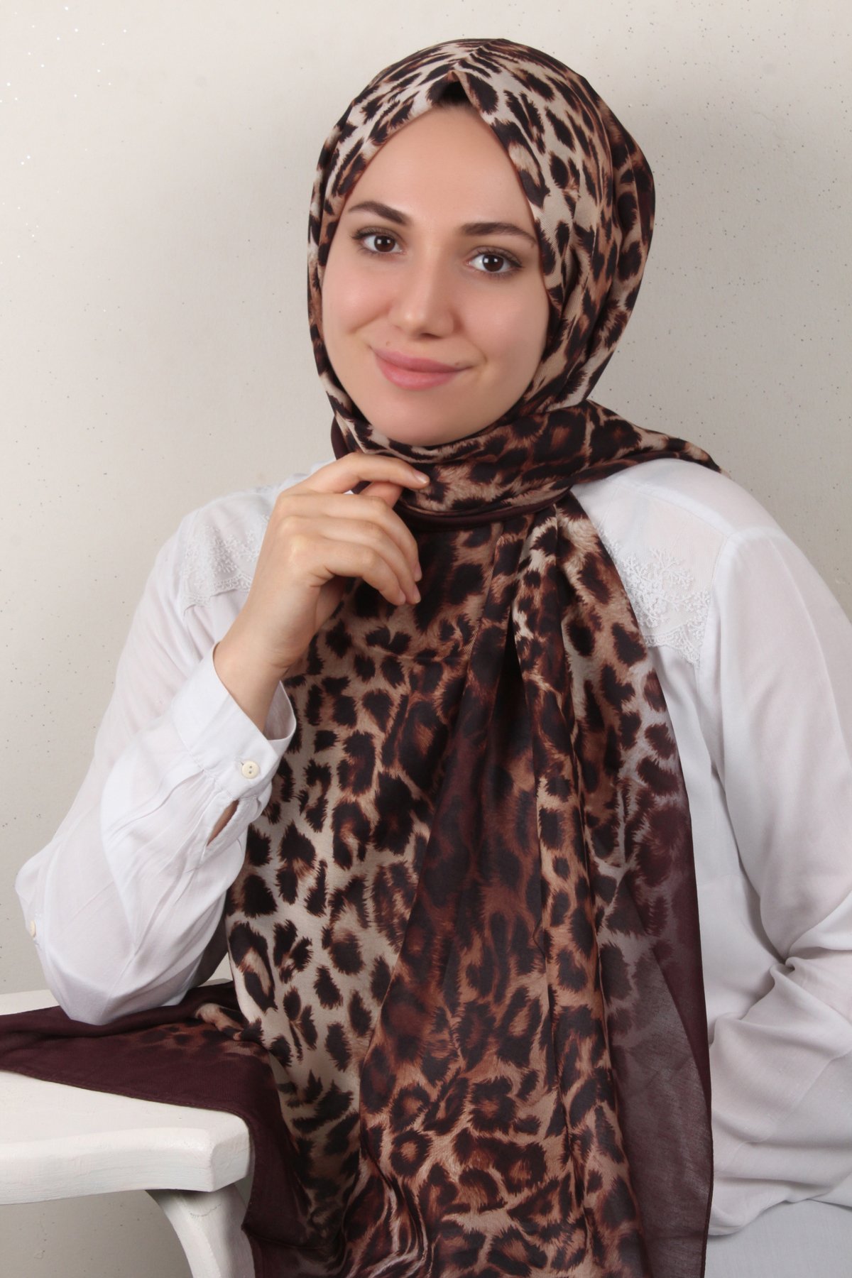 Soft Touch Şal 2774-5 Acı Kahve