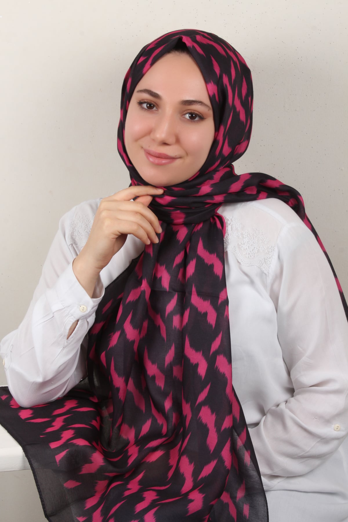 Soft Touch Şal 2776-11 Pembe