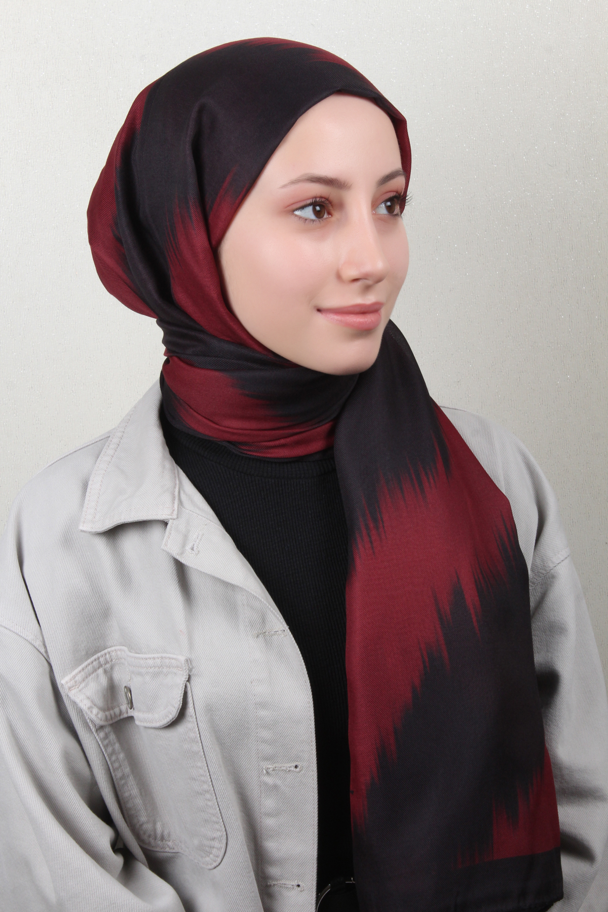 Soft Touch Şal 2779-8 Bordo