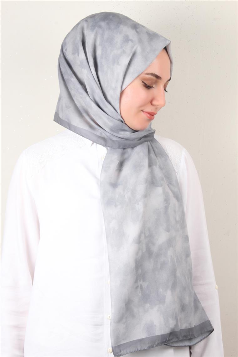 Soft Touch Şal Bulut Desen 2754-11 Gri