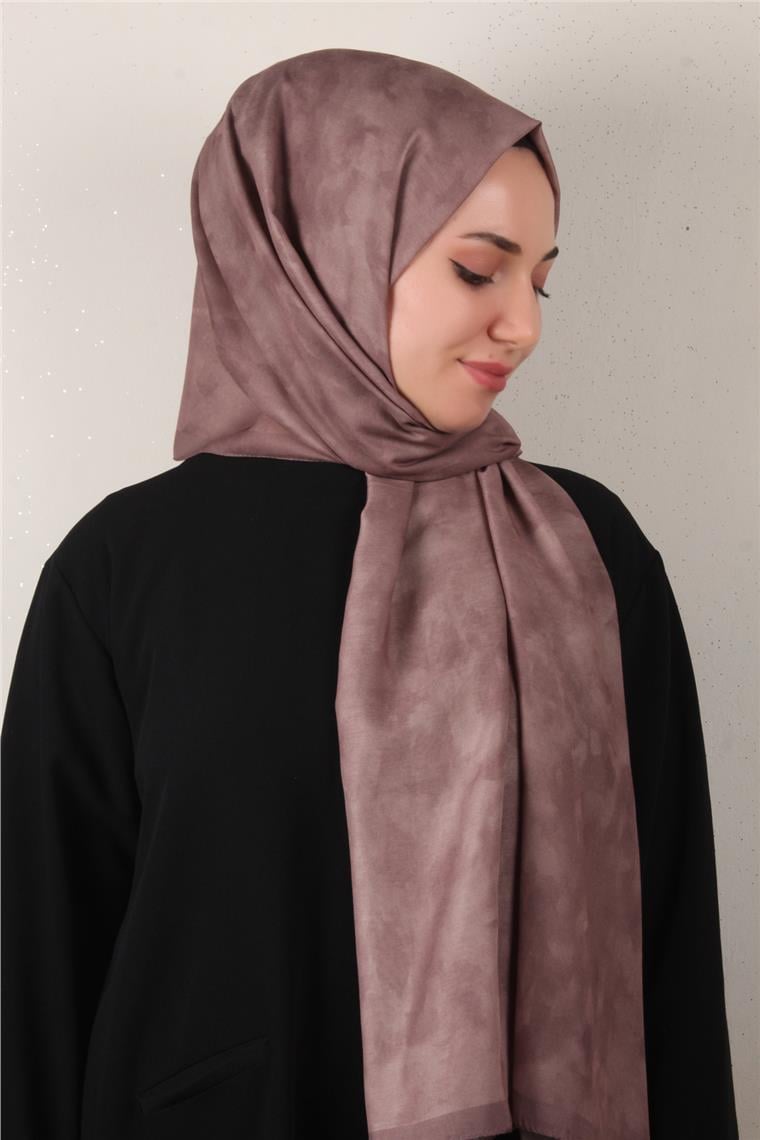 Soft Touch Şal Bulut Desen 2754-21 Sütlü Kahve
