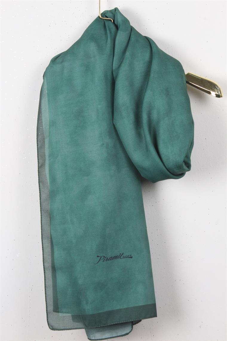 Soft Touch Şal Bulut Desen 2754-3 Yeşil