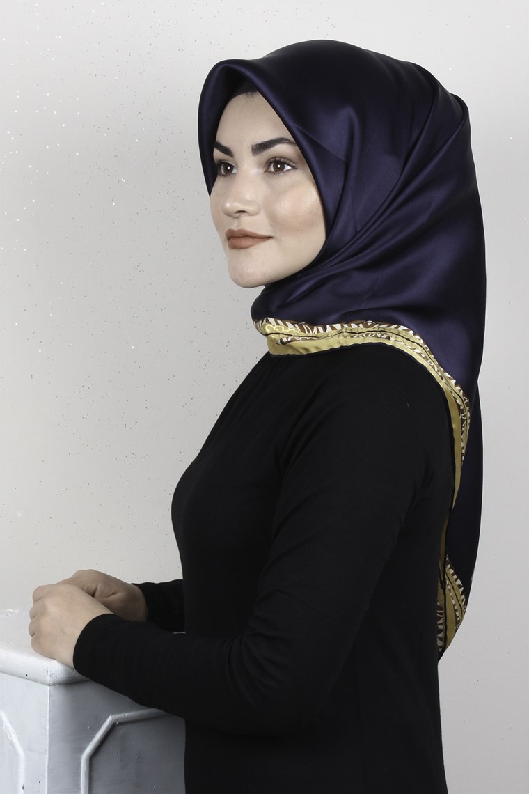 Sura Varaklı İpek Eşarp 4560-142