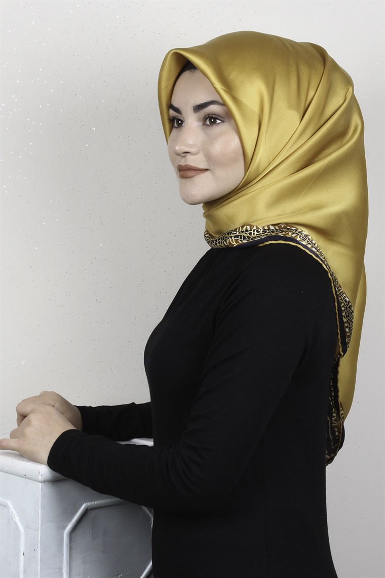 Sura Varaklı İpek Eşarp 4560-144
