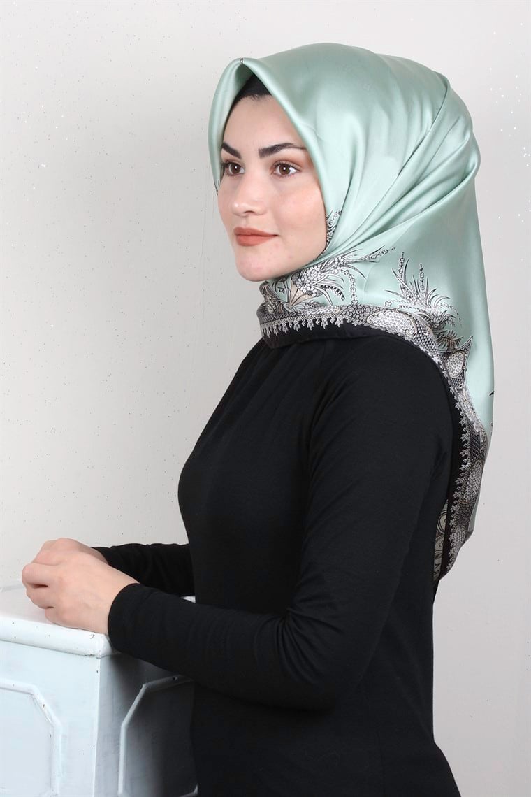 Sura Varaklı İpek Eşarp 4560-170