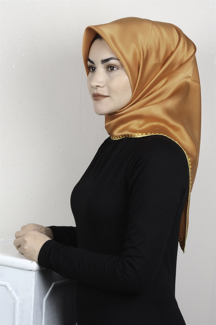 Sura Varaklı İpek Eşarp 4560-184