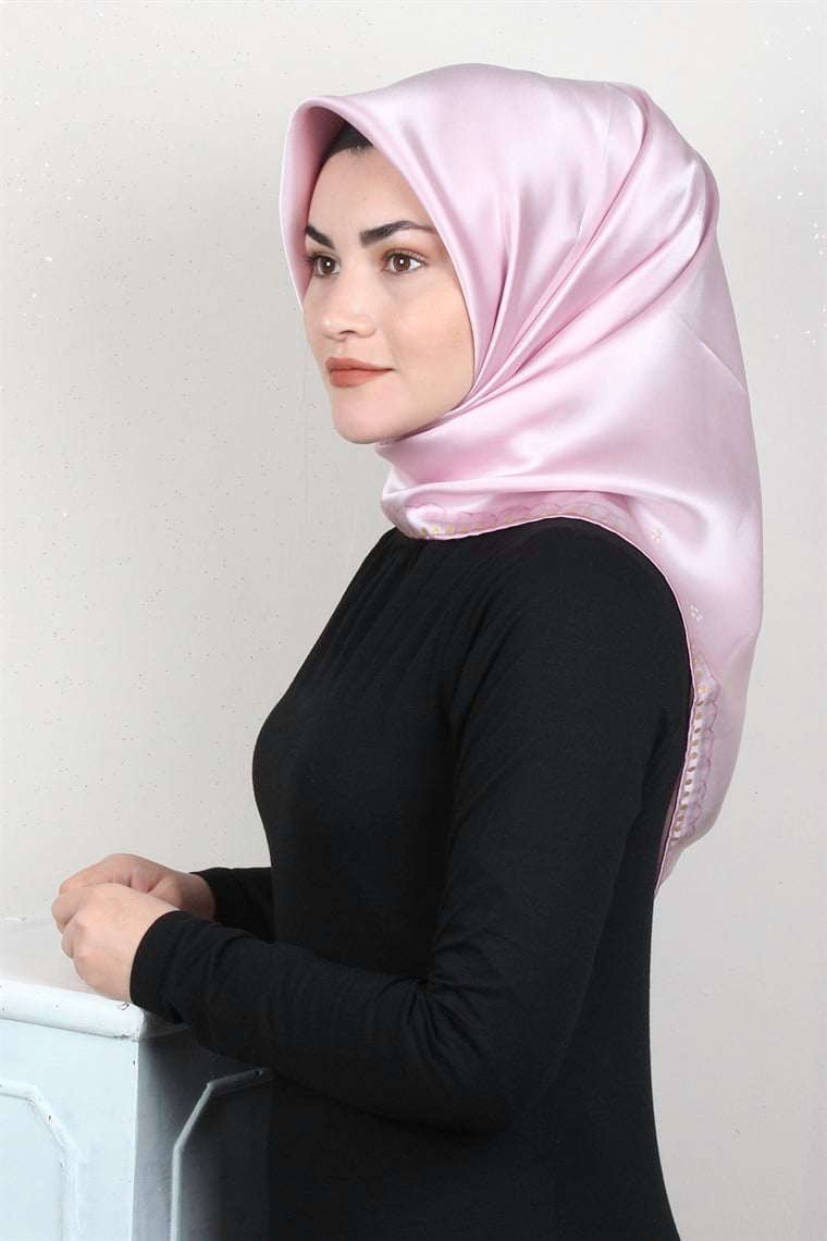 Sura Varaklı İpek Eşarp 4560-185