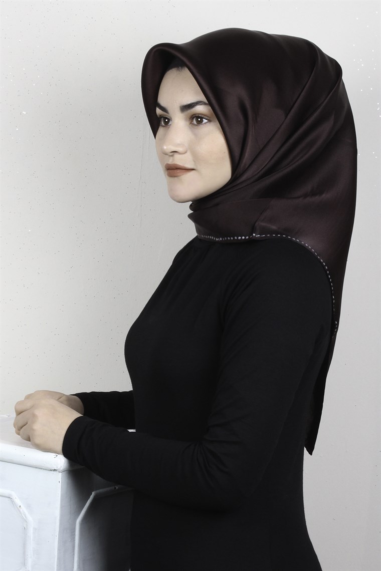 Sura Varaklı İpek Eşarp 4560-188
