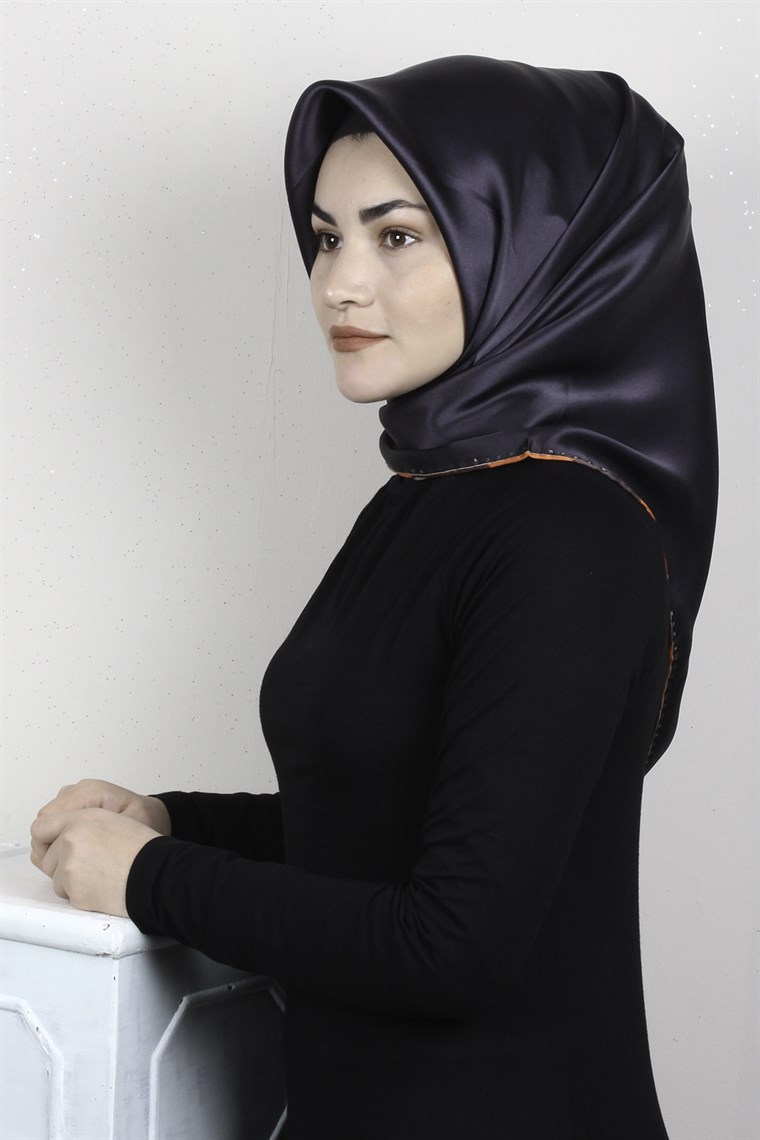 Sura Varaklı İpek Eşarp 4560-190