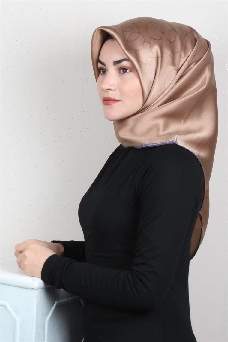 Sura Varaklı İpek Eşarp 4560-192