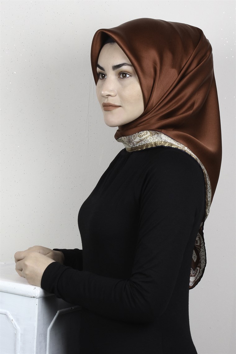 Sura Varaklı İpek Eşarp 4560-194