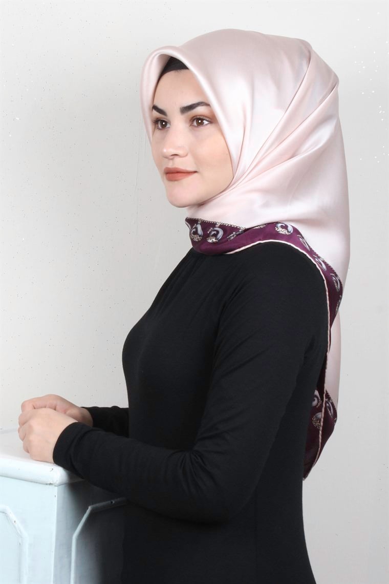 Sura Varaklı İpek Eşarp 4560-198