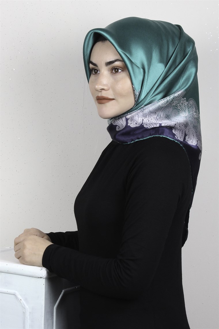 Sura Varaklı İpek Eşarp 4560-208