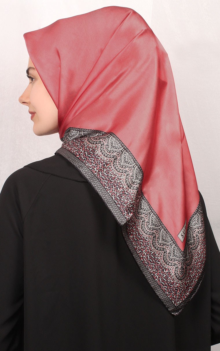 Sura Varaklı İpek Eşarp 4560-23