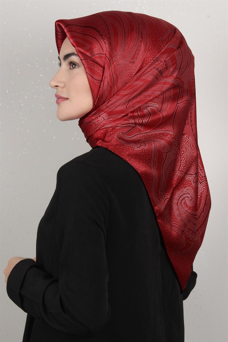 Sura Varaklı İpek Eşarp 4560-64