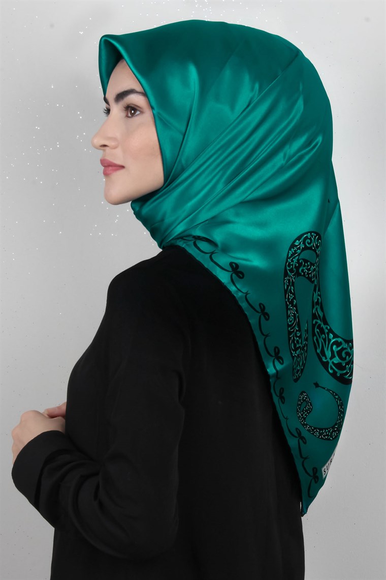 Sura Varaklı İpek Eşarp 4560-71