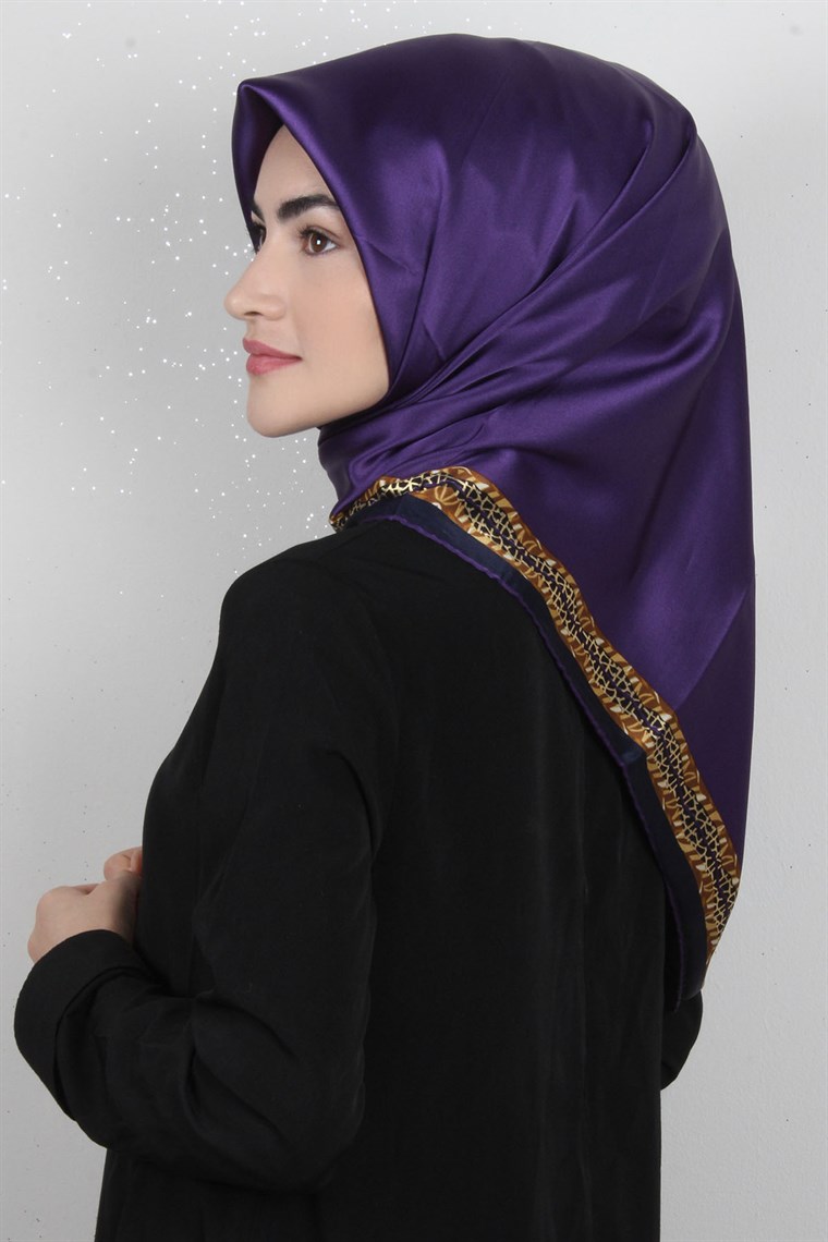 Sura Varaklı İpek Eşarp 4560-80