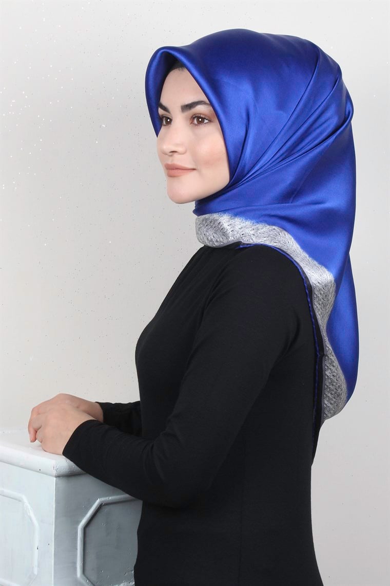 Sura Varaklı İpek Eşarp 4560-96