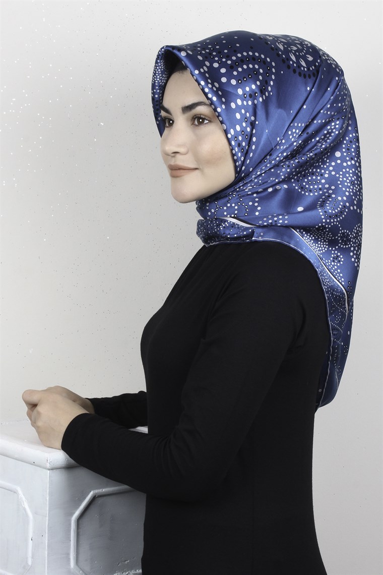 Sura Varaklı İpek Eşarp 4560-99