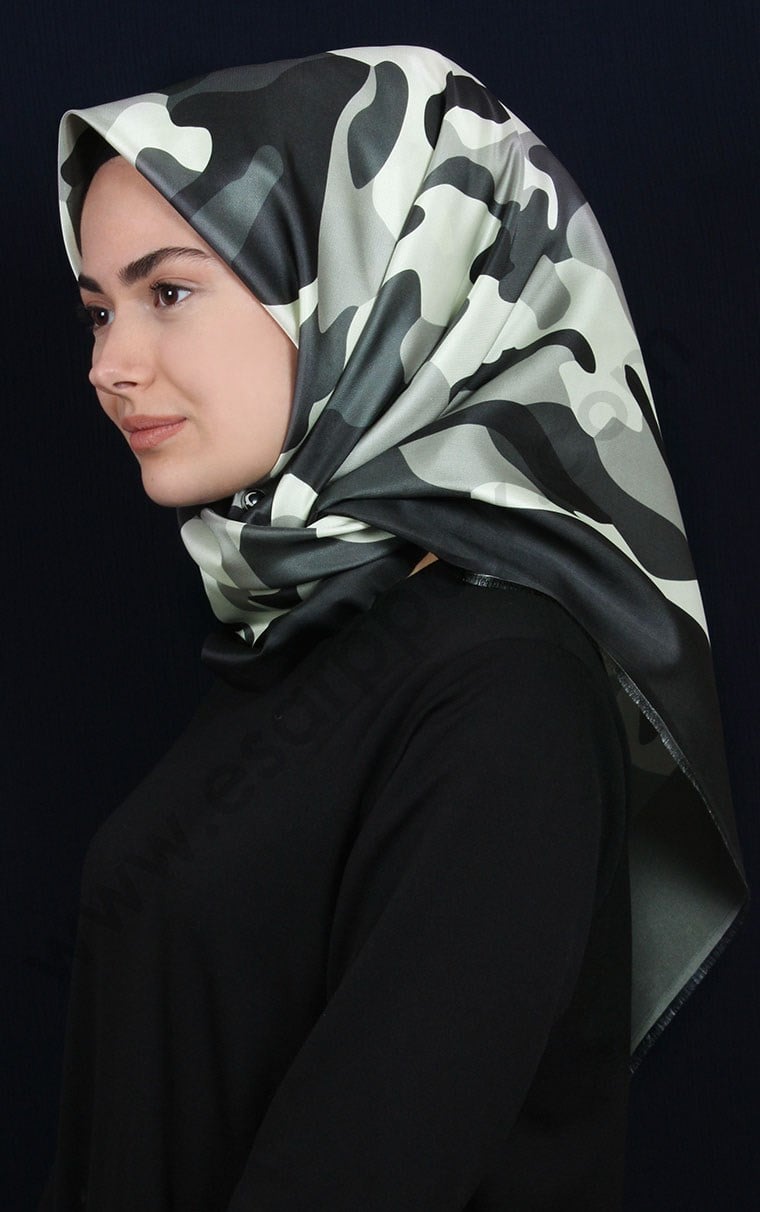 Tafta Dijital Eşarp 1320-4