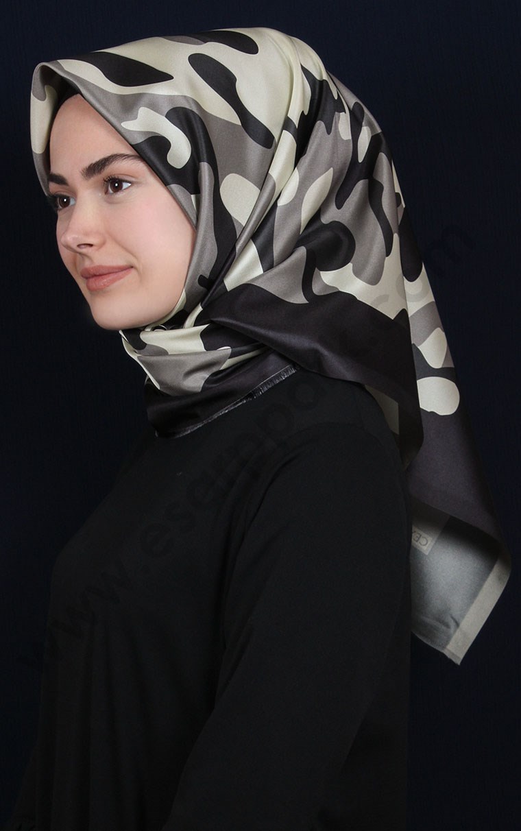 Tafta Dijital Eşarp 1320-5