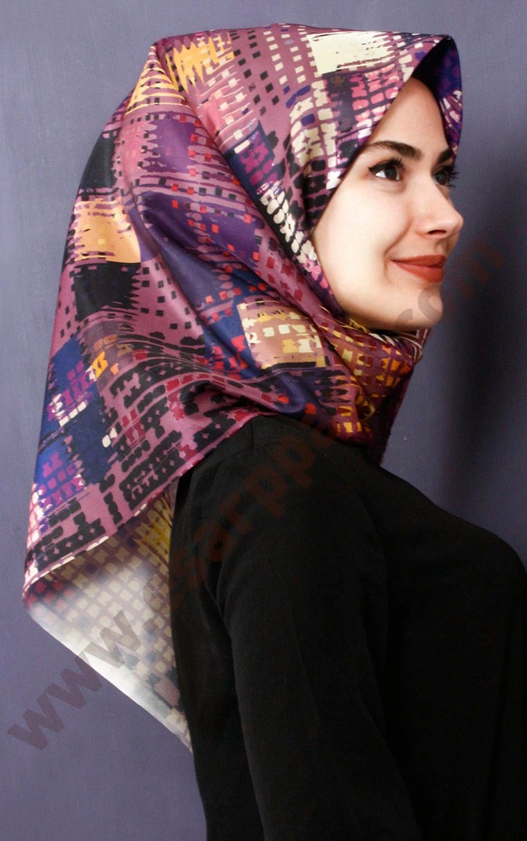 Tafta Dijital Eşarp 1320-9