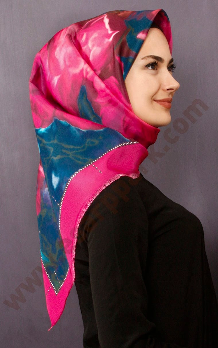 Tafta Dijital Eşarp 1322-5