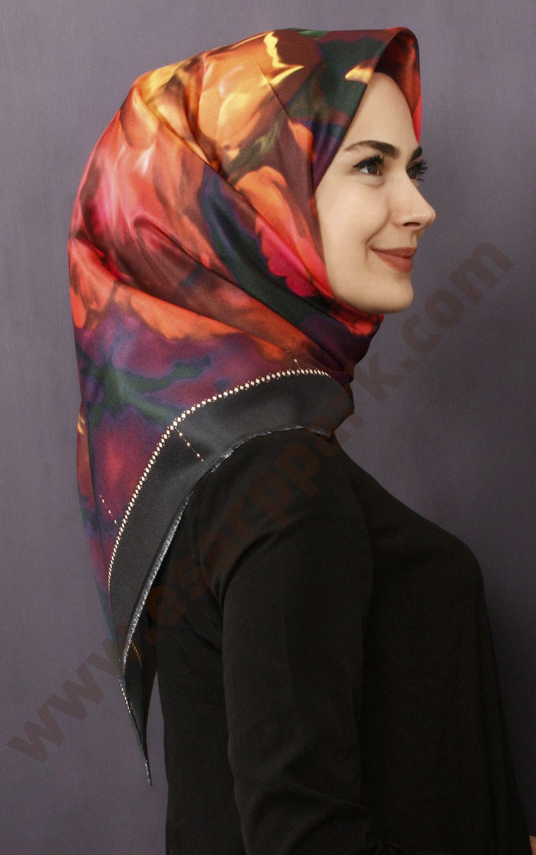 Tafta Dijital Eşarp 1322-6